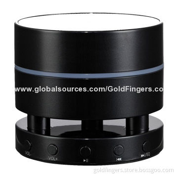 Stereo Mini Speaker, Bass Boost, Over 350-hour Standby, Voice Prompt, 3W x 1, 10 Hours Playing Time